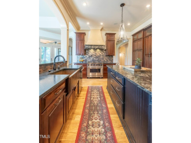 Stunning, custom built home in Wakefield's desireable Dunleith on TPC at Wakefield Plantation in North Carolina - for sale on GolfHomes.com, golf home, golf lot