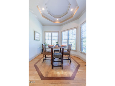 Stunning, custom built home in Wakefield's desireable Dunleith on TPC at Wakefield Plantation in North Carolina - for sale on GolfHomes.com, golf home, golf lot