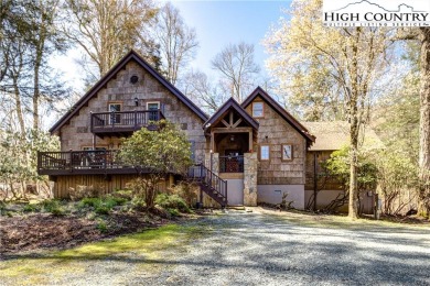 Outstanding home on a double lot near the Golf course and Tennis on Beech Mountain Club in North Carolina - for sale on GolfHomes.com, golf home, golf lot