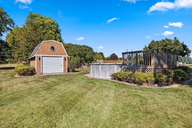 This stunning all-brick ranch home is situated on over an acre on Park Shore Golf Course in Michigan - for sale on GolfHomes.com, golf home, golf lot