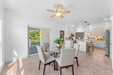 This gorgeous custom-built atrium ranch masterpiece backs to the on Bear Creek Golf Club in Missouri - for sale on GolfHomes.com, golf home, golf lot