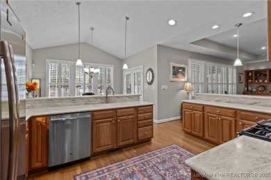 Ownership pride shows in this beautiful home within the Guarded on Pinewild Country Club of Pinehurst in North Carolina - for sale on GolfHomes.com, golf home, golf lot