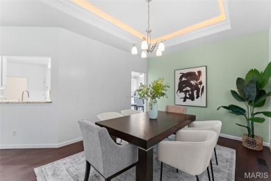 This gorgeous custom-built atrium ranch masterpiece backs to the on Bear Creek Golf Club in Missouri - for sale on GolfHomes.com, golf home, golf lot