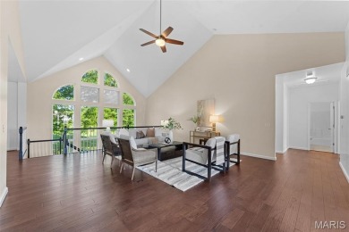 This gorgeous custom-built atrium ranch masterpiece backs to the on Bear Creek Golf Club in Missouri - for sale on GolfHomes.com, golf home, golf lot