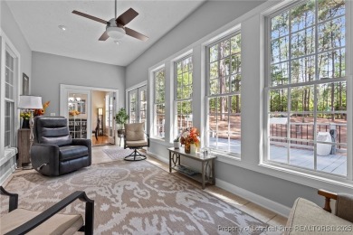 Ownership pride shows in this beautiful home within the Guarded on Pinewild Country Club of Pinehurst in North Carolina - for sale on GolfHomes.com, golf home, golf lot