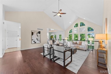 This gorgeous custom-built atrium ranch masterpiece backs to the on Bear Creek Golf Club in Missouri - for sale on GolfHomes.com, golf home, golf lot