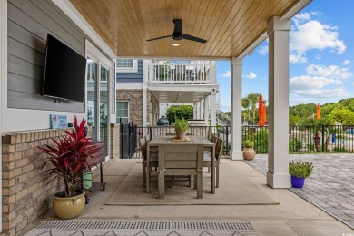 Experience the pinnacle of luxury waterfront living in this on Myrtlewood Golf Course and Club  in South Carolina - for sale on GolfHomes.com, golf home, golf lot