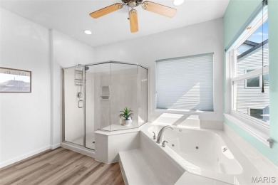 This gorgeous custom-built atrium ranch masterpiece backs to the on Bear Creek Golf Club in Missouri - for sale on GolfHomes.com, golf home, golf lot
