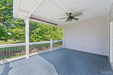 This gorgeous custom-built atrium ranch masterpiece backs to the on Bear Creek Golf Club in Missouri - for sale on GolfHomes.com, golf home, golf lot