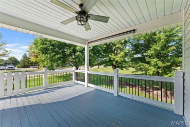 This gorgeous custom-built atrium ranch masterpiece backs to the on Bear Creek Golf Club in Missouri - for sale on GolfHomes.com, golf home, golf lot