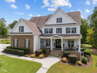 This beautiful custom built 5 bedroom home is located on a quiet on The Club At Twelve Oaks in North Carolina - for sale on GolfHomes.com, golf home, golf lot