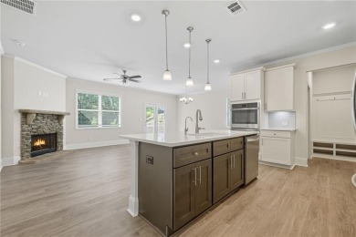 LIKE NEW! This Lovely Traditional Home Sits on a Quiet on The Highlands Course at Lake Arrowhead in Georgia - for sale on GolfHomes.com, golf home, golf lot