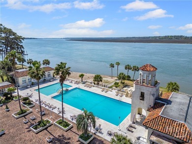 Discover coastal living at its finest in this beautiful on Wilmington Island Club in Georgia - for sale on GolfHomes.com, golf home, golf lot
