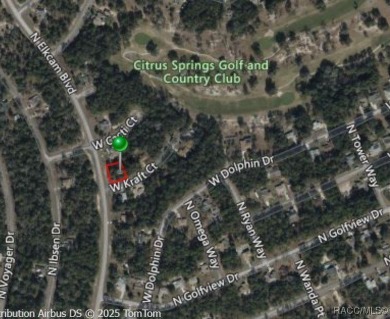 Buildable corner lot in Citrus Springs offers an excellent on Citrus Springs Country Club in Florida - for sale on GolfHomes.com, golf home, golf lot