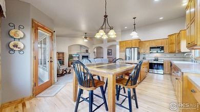 Nestled in the coveted Highland Meadows Golf Course community on Highland Meadows Golf Course in Colorado - for sale on GolfHomes.com, golf home, golf lot