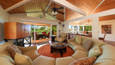 Escape to paradise in this stunning 5-bedroom, 4.5-bathroom on Makai Golf Club At Princeville in Hawaii - for sale on GolfHomes.com, golf home, golf lot
