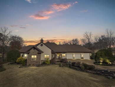 Nestled on a picturesque one-acre lot overlooking the #3 fairway on Diamante Golf and Country Club in Arkansas - for sale on GolfHomes.com, golf home, golf lot