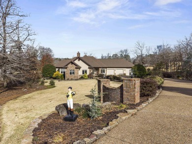 Nestled on a picturesque one-acre lot overlooking the #3 fairway on Diamante Golf and Country Club in Arkansas - for sale on GolfHomes.com, golf home, golf lot