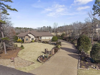 Nestled on a picturesque one-acre lot overlooking the #3 fairway on Diamante Golf and Country Club in Arkansas - for sale on GolfHomes.com, golf home, golf lot