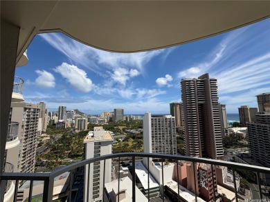 Perched on the 26th floor of the esteemed Waipuna condominium in on Ala Wai Golf Course in Hawaii - for sale on GolfHomes.com, golf home, golf lot