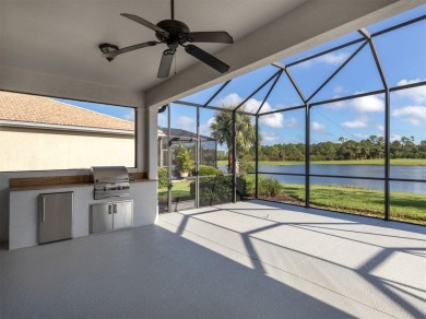 This stunning WCI-built  home offers a picturesque view from on Venetian Golf and River Club in Florida - for sale on GolfHomes.com, golf home, golf lot
