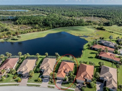 This stunning WCI-built  home offers a picturesque view from on Venetian Golf and River Club in Florida - for sale on GolfHomes.com, golf home, golf lot