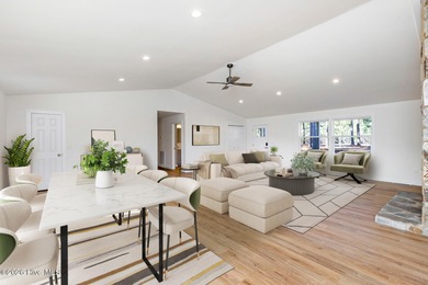 Recently renovated golf-front home perfectly positioned on the on Seven Lakes Country Club in North Carolina - for sale on GolfHomes.com, golf home, golf lot