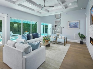 Location, luxury, and a nice street legal electric golf cart on Naples Beach Hotel and Golf Club in Florida - for sale on GolfHomes.com, golf home, golf lot