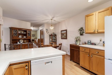 Sought-after end-unit condo overlooking Beautiful Krueger Golf on Krueger-Haskell Golf Course in Wisconsin - for sale on GolfHomes.com, golf home, golf lot