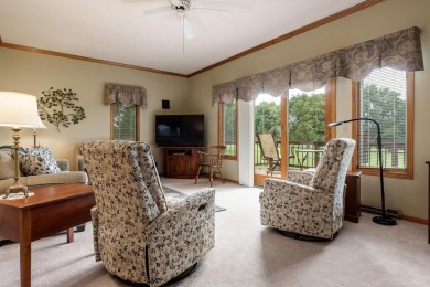 Sought-after end-unit condo overlooking Beautiful Krueger Golf on Krueger-Haskell Golf Course in Wisconsin - for sale on GolfHomes.com, golf home, golf lot