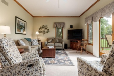 Sought-after end-unit condo overlooking Beautiful Krueger Golf on Krueger-Haskell Golf Course in Wisconsin - for sale on GolfHomes.com, golf home, golf lot