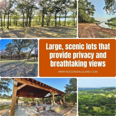 Beautiful corner lot build site with lake views and mature oak on Nocona Hills Golf Course in Texas - for sale on GolfHomes.com, golf home, golf lot