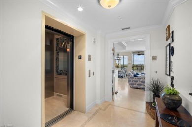 Step off of your private elevator and directly into this on West Bay Beach and Golf Club in Florida - for sale on GolfHomes.com, golf home, golf lot