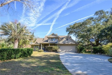 Coastal vibes abound in this 3-bedroom, 2.5-bath home in Moss on Moss Creek Golf Club in South Carolina - for sale on GolfHomes.com, golf home, golf lot