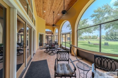 Tucked along the fairway in Rancho Escondido, this 4,037 sq ft on Rancho Viejo Resort and Country Club in Texas - for sale on GolfHomes.com, golf home, golf lot