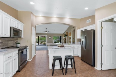 Enjoy mountain & golf course views from an upgraded SaddleBrooke on Saddlebrooke Golf Course in Arizona - for sale on GolfHomes.com, golf home, golf lot