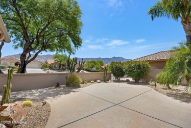 Enjoy mountain & golf course views from an upgraded SaddleBrooke on Saddlebrooke Golf Course in Arizona - for sale on GolfHomes.com, golf home, golf lot