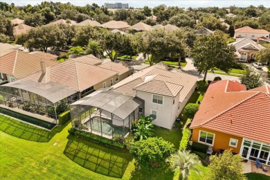 Welcome to this spacious 4-bedroom, 4-bathroom home with a bonus on Heathrow Country Club in Florida - for sale on GolfHomes.com, golf home, golf lot