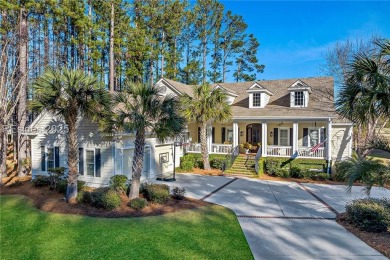 This stunning 4-bedroom, 4.5-bathroom home in desirable Hampton on Hampton Hall Club in South Carolina - for sale on GolfHomes.com, golf home, golf lot