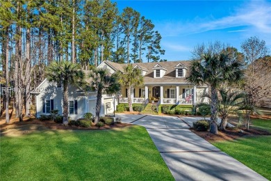 This stunning 4-bedroom, 4.5-bathroom home in desirable Hampton on Hampton Hall Club in South Carolina - for sale on GolfHomes.com, golf home, golf lot