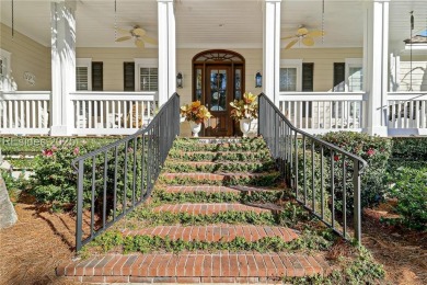 This stunning 4-bedroom, 4.5-bathroom home in desirable Hampton on Hampton Hall Club in South Carolina - for sale on GolfHomes.com, golf home, golf lot