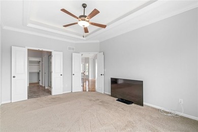 Rare END UNIT in maintenance-provided Staley Farms overlooking on Staley Farms Golf Club in Missouri - for sale on GolfHomes.com, golf home, golf lot