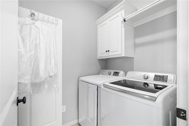 Rare END UNIT in maintenance-provided Staley Farms overlooking on Staley Farms Golf Club in Missouri - for sale on GolfHomes.com, golf home, golf lot