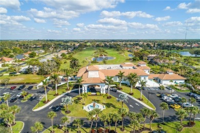 Spectacular Sunsets from your Lanai on the lake  golf course in on Spanish Wells Golf and Country Club in Florida - for sale on GolfHomes.com, golf home, golf lot