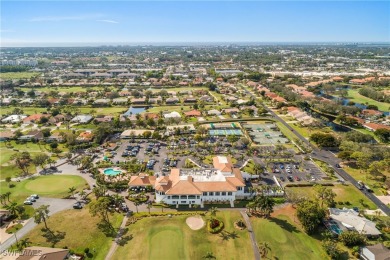 Spectacular Sunsets from your Lanai on the lake  golf course in on Spanish Wells Golf and Country Club in Florida - for sale on GolfHomes.com, golf home, golf lot