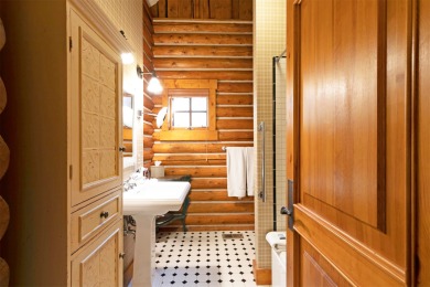 Welcome to the Cayuse Cabin. This lovely 4-bedroom, 4-bathroom on Stock Farm Club in Montana - for sale on GolfHomes.com, golf home, golf lot