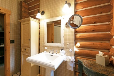 Welcome to the Cayuse Cabin. This lovely 4-bedroom, 4-bathroom on Stock Farm Club in Montana - for sale on GolfHomes.com, golf home, golf lot