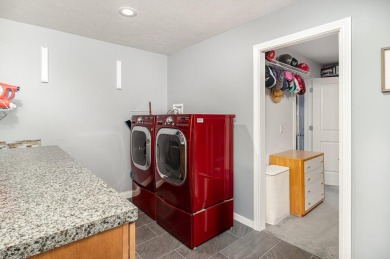 Experience luxury & comfort in this custom-built home with over on Sugar Ridge Golf Club in Indiana - for sale on GolfHomes.com, golf home, golf lot