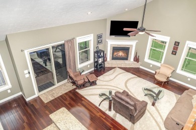Experience luxury & comfort in this custom-built home with over on Sugar Ridge Golf Club in Indiana - for sale on GolfHomes.com, golf home, golf lot