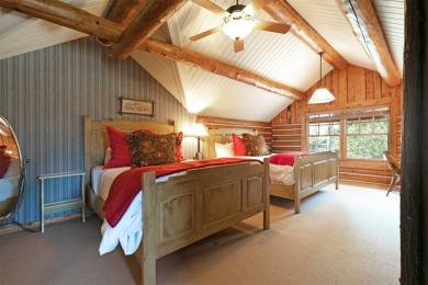 Welcome to the Cayuse Cabin. This lovely 4-bedroom, 4-bathroom on Stock Farm Club in Montana - for sale on GolfHomes.com, golf home, golf lot